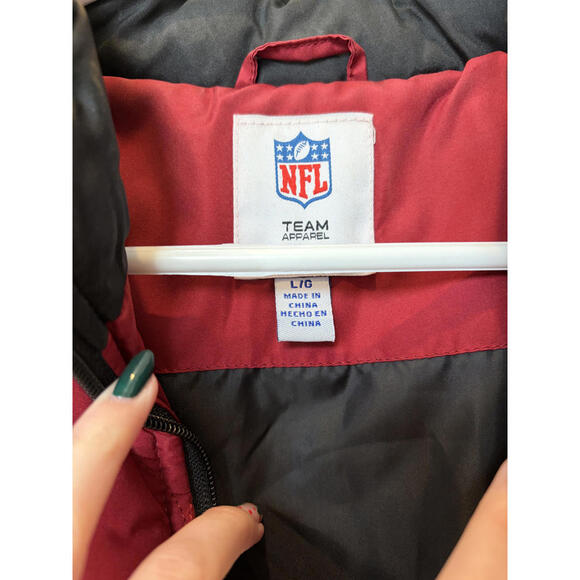 Women's NFL Cardinals Winter Jacket size L - Picture 2 of 3